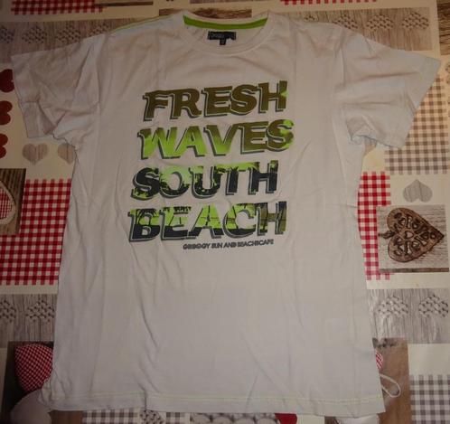 170/176 15/16 jaar T-shirt écru Fresh Waves zeer goede staat, Kinderen en Baby's, Kinderkleding | Maat 170, Gebruikt, Jongen of Meisje