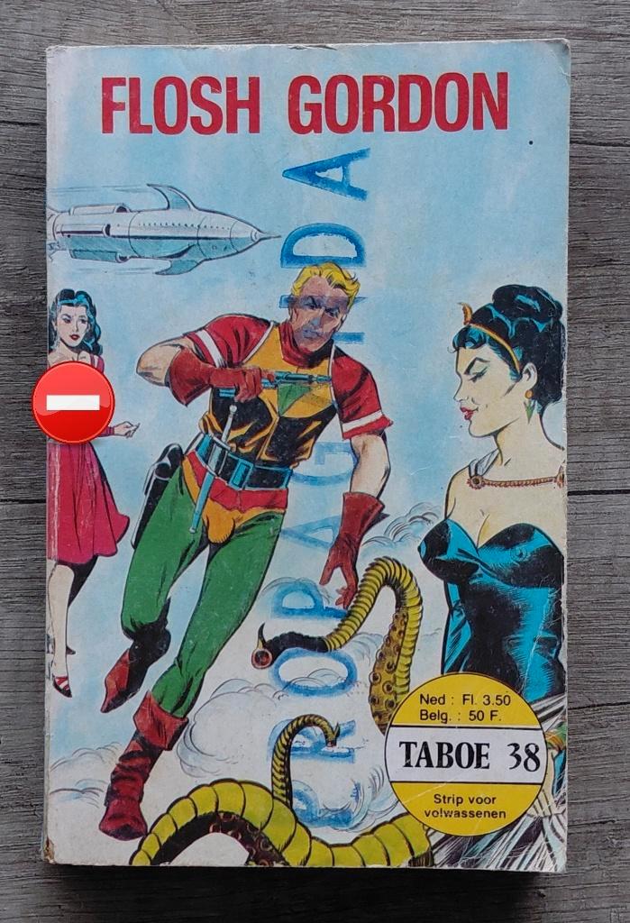Taboe 38: Flosh Gordon, Boeken, Stripverhalen, Gelezen, Eén stripboek, Verzenden