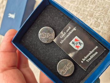 Vintage manchetknoppen in originele doos en certificaat bij  beschikbaar voor biedingen
