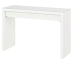 IKEA MALM toilettafel – wit – 120x41 cm – in zeer goede staa, Huis en Inrichting, Ophalen, Overige materialen, Zo goed als nieuw