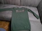 kaki groen achtig kleed maat 152, Kinderen en Baby's, Kinderkleding | Maat 152, Ophalen of Verzenden, Zo goed als nieuw, Meisje