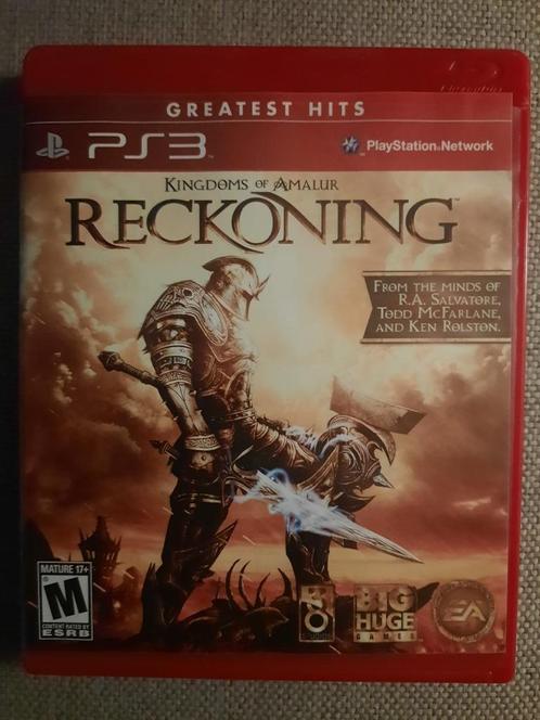 Kingdoms of Amalur: Reckoning, Games en Spelcomputers, Games | Sony PlayStation 3, Zo goed als nieuw, Avontuur en Actie, Vanaf 3 jaar