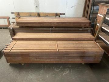 Hardhouten Palen geschaafd / Azobe palen beschikbaar voor biedingen