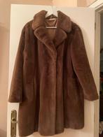 Manteau en fausse fourrure jamais porté, Comme neuf, Brun, Taille 46/48 (XL) ou plus grande, Devernois