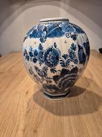 Delfs blauw Kugelvaas., Antiek en Kunst, Ophalen of Verzenden