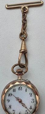 Zakhorloge+vermeil+verguld zilver+antiek, Overige merken, Zakhorloge, Verguld, Ophalen of Verzenden