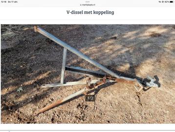 V dissel voor lichte aanhangwagen gezocht beschikbaar voor biedingen