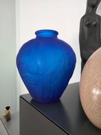 vaas glas Art Deco stijl, Ophalen of Verzenden, Gebruikt, Glas