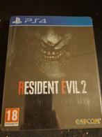 Résident evil 2 remake steelbook édition ps4, Ophalen of Verzenden, Zo goed als nieuw