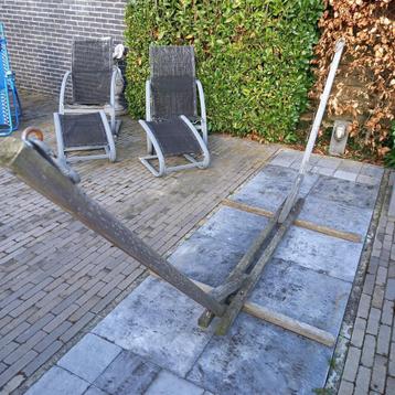 hangmat houder  XL teak beschikbaar voor biedingen