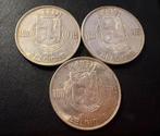 Zilveren muntstukken BELGIQUE 100 F, Ophalen of Verzenden, Zilver, Setje, Zilver