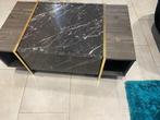 Te koop salontafeltje, Huis en Inrichting, Tafels | Salontafels, Ophalen, 50 tot 100 cm, 50 tot 75 cm, 50 tot 100 cm