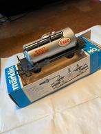 Marklin HO 4524 Wagon citerne type Q12 SJ très bon état, Wisselstroom, Wagon, Ophalen of Verzenden, Analoog