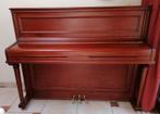 Piano Carl Ebel + pianokruk, Muziek en Instrumenten, Ophalen, Gebruikt, Bruin, Piano