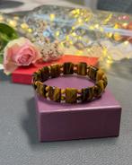 bracelet œil de tigre, Ophalen of Verzenden, Zo goed als nieuw