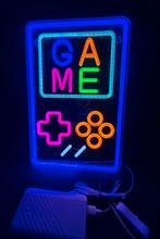 Neon Light GAME, Ophalen of Verzenden, Nieuw, Lichtbak of (neon) lamp