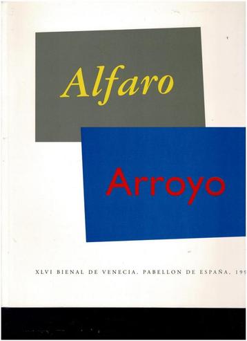 Alfaro Arroyo. XLVI Bienal de Venecia. Pabellón de España beschikbaar voor biedingen