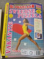 Zweedse puzzels vakantiebundel nr 5, Hobby & Loisirs créatifs, Sport cérébral & Puzzles, Livre casse-tête, Enlèvement ou Envoi