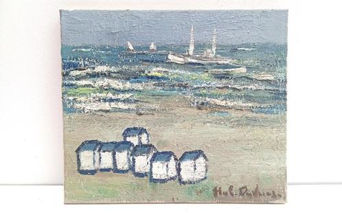 HUBERT DE VRIES (1899-1979) schilderij, Antiek en Kunst, Kunst | Schilderijen | Klassiek, Ophalen of Verzenden