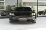 Porsche Taycan PerfBatt Pano 20'Turbo Camera 22KW Privacy, Automaat, Parkeersensor, Gebruikt, Zwart