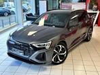 Audi Q8 e-tron S-LINE 55 E-TRON QUATTRO / PANO / 300kw /ALS, Auto's, Audi, Automaat, Gebruikt, Zwart, 408 pk