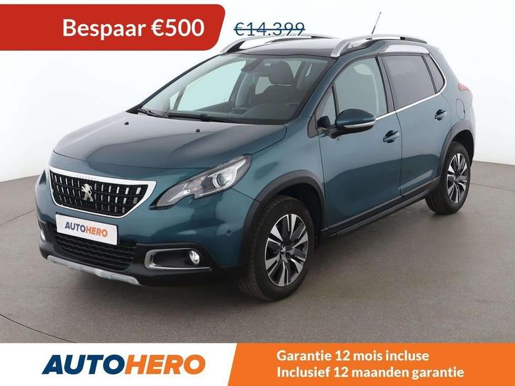 Peugeot 2008 1.2 PureTech Allure (bj 2018, automaat), Auto's, Peugeot, Te koop, ABS, Achteruitrijcamera, Airbags, Airconditioning
