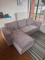 Zetel 3-zit met longchair, Huis en Inrichting, Zetels | Complete zithoeken, Ophalen, Gebruikt, Stof, Modern
