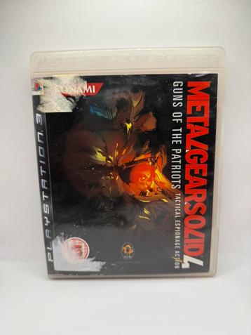 Metal Gear Solid 4: Guns of The Patriots PS3 beschikbaar voor biedingen