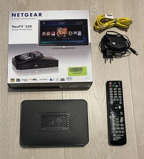 Netgear NeoTV 550 Lecteur Multimédia, Audio, Tv en Foto, Mediaspelers, Gebruikt, Zonder harde schijf, HDMI, USB 2.0