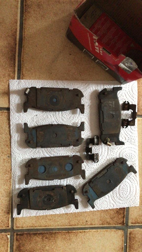MAZDA MX5 NB plaquettes frein AR (6) en bon état, Auto-onderdelen, Remmen en Aandrijving, Mazda, Gebruikt, Ophalen of Verzenden