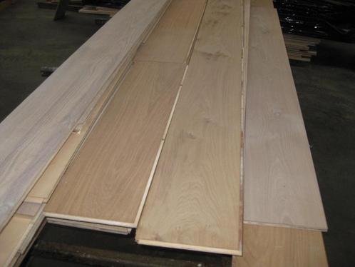 samengestelde eiken  plankenvloer 20 euro m², Doe-het-zelf en Bouw, Vloerdelen en Plavuizen, Nieuw, Parket, Hout, 150 cm of meer