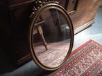 miroir ancien oval - cadre en bois, Maison & Meubles, Accessoires pour la Maison | Miroirs, Comme neuf, Ovale, Moins de 50 cm