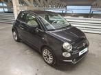 Fiat 500  1.2 8v 69hp MTA Lounge, Auto's, Automaat, 4 zetels, Zwart, Bedrijf