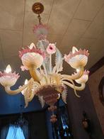 kroon luchters, Huis en Inrichting, Lampen | Kroonluchters, Ophalen, Zo goed als nieuw, Glas, Murano glas
