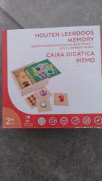 Houten leerdoos - memory, Ophalen, Zo goed als nieuw, Overige typen