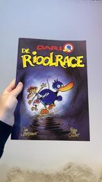 Stripboek De Rioolrace, Peter van Gucht, Zo goed als nieuw, Ophalen, Eén stripboek