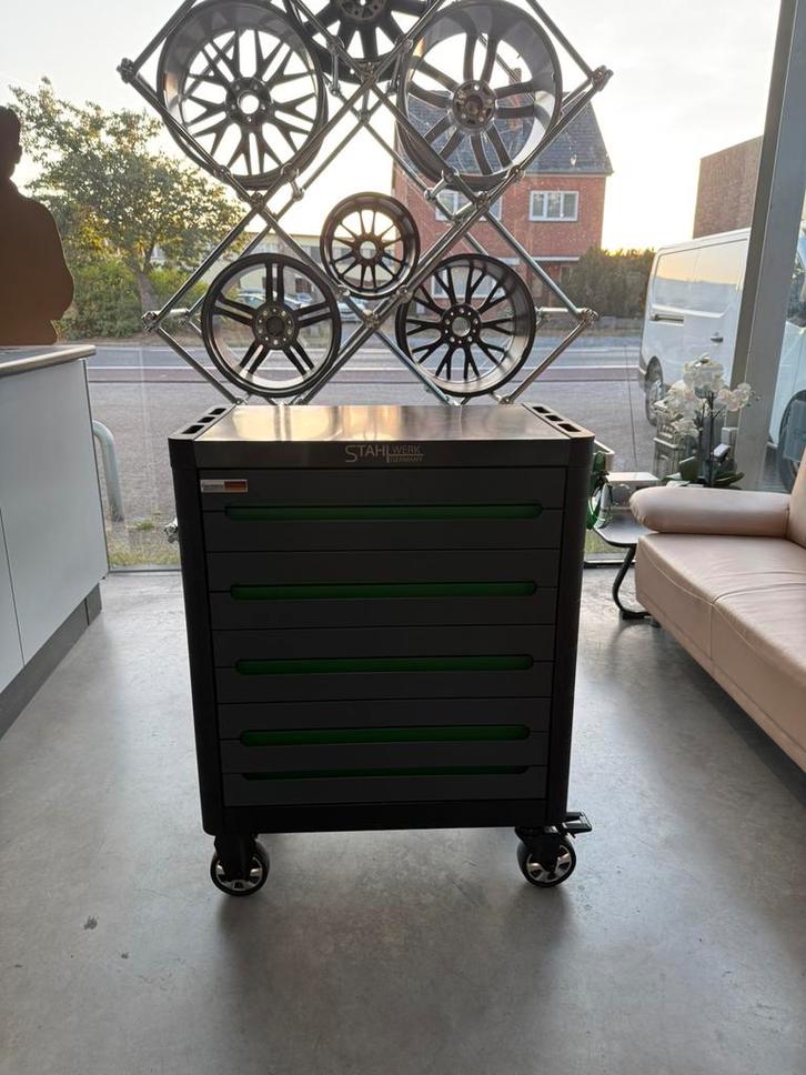 Complete Stahlwerk Gereedschapswagen – 365-delige set, Auto diversen, Autogereedschap, Nieuw, Ophalen