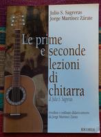 gitaar oefenboek le prime e secundo lezione Julio S. Sagrera, Ophalen of Verzenden, Gelezen, Overige niveaus