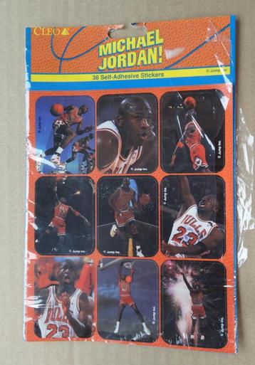 Michael Jordan CLEO VALENTINE sticker sheet beschikbaar voor biedingen