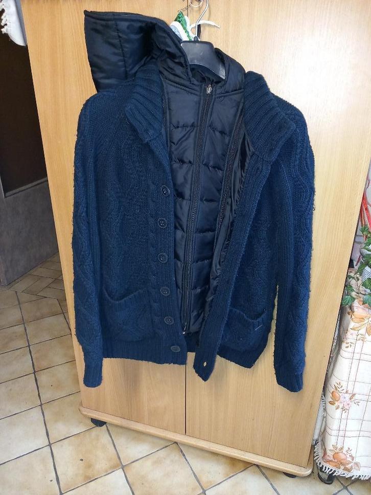 Blouson homme L sonny bono, Kleding | Heren, Truien en Vesten, Gedragen, Maat 52/54 (L), Zwart, Ophalen of Verzenden