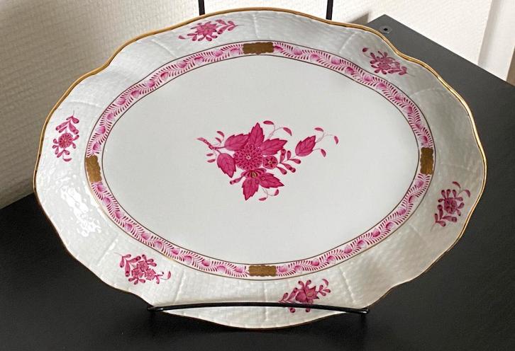 Handgeschilderde porseleinen schaal van Herend, Antiek en Kunst, Antiek | Porselein, Ophalen of Verzenden