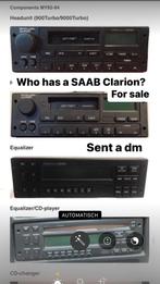 SAAB 900 classic Clarion audioset gezocht., Autos, Saab, Achat, Particulier, Radio, Saab 900