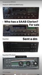 SAAB 900 classic Clarion audioset gezocht., Te koop, Particulier, Radio, Saab 900