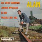 Alain - Les vieux tambours + 3 andere, CD & DVD, Vinyles Singles, Comme neuf, 7 pouces, Autres genres, EP