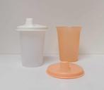 Tupperware Gobelet d'Apprentissage - Bébé - Orange & Blanc, Enfants & Bébés, Autres types, Enlèvement ou Envoi, Neuf