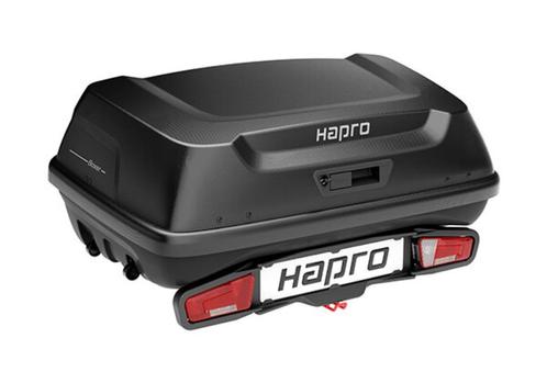 Hapro Boxer L + Platform - Trekhaakkoffer - 420 Liter zwart, Auto diversen, Dakkoffers, Nieuw, Ophalen