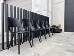 Vitra Jill chair, 6X, Verzenden, Zwart, Design, Zo goed als nieuw
