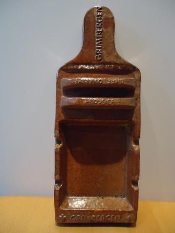 VTG GRIMBERGEN Abdijbier keramiek biervilten houder & asbak beschikbaar voor biedingen