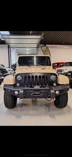 Mooie wrangler lichte vracht, Auto's, Jeep, Automaat, Beige, Leder, Diesel