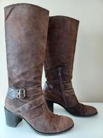 Nero Giardini laarzen - mt 41 - leder - zeer goede staat, Enlèvement ou Envoi, Brun, Nero giardini, Porté